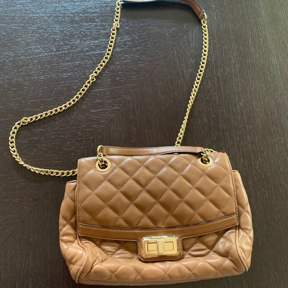 Michael Kors Women’s Quilted Leather Crossbody